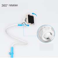 Support de téléphone flexible avec prise solide, support de téléphone flexible, support de téléphone pour regarder des films, compatible avec iPhone 12Pro