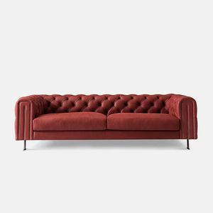 Set di <span class=keywords><strong>Divani</strong></span> di Lusso per Soggiorno, <span class=keywords><strong>Divani</strong></span> <span class=keywords><strong>e</strong></span> <span class=keywords><strong>Poltrone</strong></span> <span class=keywords><strong>in</strong></span> <span class=keywords><strong>Pelle</strong></span> Italiana Moderna, Arredamento per Soggiorno, Divano Chesterfield <span class=keywords><strong>in</strong></span> <span class=keywords><strong>Pelle</strong></span> Trapuntato - Product Image 4