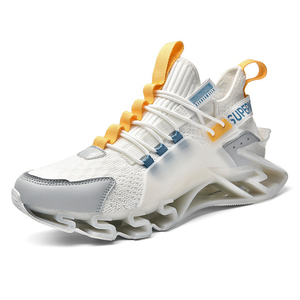 <strong>Men's</strong> Premium Style Sporty Sneakers Fashionable High Elasticity <strong>Trainers</strong> with Mesh Lining for Spring and <strong>Winter</strong> Season - Product Image 1