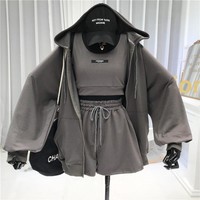 Ensemble de sport décontracté et tendance pour femme, collection Printemps/Été 2023, à manches longues, couleur unie, pour le fitness et la course, effet rajeunissant