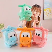 Nouvelle Peluche Mignonne en Forme d'Avion Remplie de Coton PP avec Accessoires Amovibles à Bande Magique, Jouet en Peluche pour Enfants, Ornement, Vente en Gros Usine