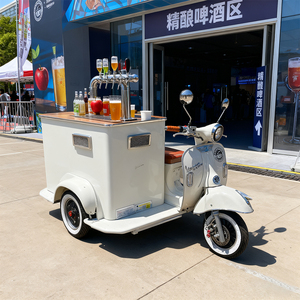 Three Wheels Food Cart Fast Food Candy Outdoor Street Vending 3 Wheel - Product Image 4