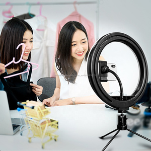 Amazon top classement 12 ''a mené la lumière d'anneau kit pour vlogger/youtuber/<span class=keywords><strong>facebook</strong></span>/tiktok live streaming vidéo - Product Image 1