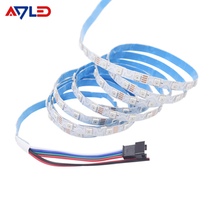 แถบไฟซิกแซกแบบยืดหยุ่นแถบไฟ LED WS2815ชิปรูปตัวเอสแถบไฟ LED 12V IP20 60 les/ M SMD5050 S แบบไฟป้าย LED - Product Image 2
