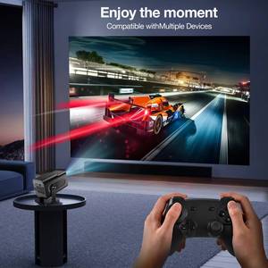 โปรเจคเตอร์เกมพกพา Smart HY320MINI ระบบ Android 11 รองรับ DLP 4K ความละเอียด 720P พร้อมเกมส์กว่า <span class=keywords><strong>36000</strong></span> เกมส์  WiFi แบบดูอัลแบนด์ 2.4G/5G แรม 4GB - Product Image 4