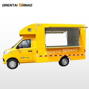 hot sale mobile hot dog food cart food truck with air condition umbrella