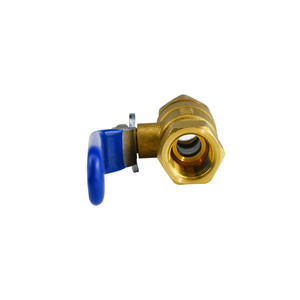 Interrupteur d'atomisation Ag 9.52mm, robinet à tournant sphérique en cuivre à double filetage femelle 1/4 ", raccords de tuyau de pulvérisation de jardin - Product Image 5