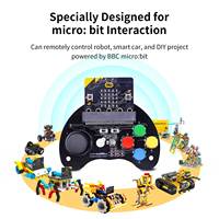 Control de Juego Básico Yahboom, Compatible con Bloques de Construcción y Programación Gráfica, Compatible con BBC Microbit V2