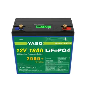 Golfkarretjes Solar Deep Cycle 24V 48V 24Ah LiFePO4 Batterij Ups 12V 24Ah Batterij