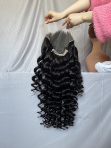 Pelucas de Cabello Humano con Ondas Sueltas, Listas para Usar, 13x6, Pre-arrancadas, HD, Sin Pegamento, con Frente de Encaje Completo - Product Image 5