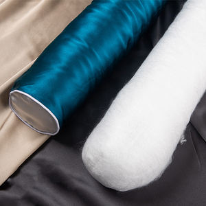 Pabrik grosir permen silinder bantal 100% sutra murbei diisi bantal Lumbar pelindung leher sutra ulat bantal pasir - Product Image 4