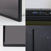 Écran tactile capacitif TouchWo, moniteur LCD, petit écran tactile de 17, 19, 24 pouces, écran tactile à cadre ouvert, PC industriel