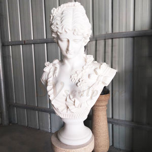 Marbre Marbre <span class=keywords><strong>Femme</strong></span> Tête Sculpture Pierre <span class=keywords><strong>Buste</strong></span> Statue Sculpture Marbre Romain <span class=keywords><strong>Buste</strong></span> Fabricants - Product Image 1