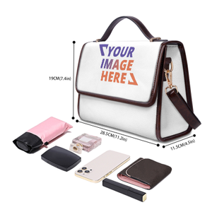 Borsa a Mano in Pelle PU di Alta Qualità per Donne, Borsa Personalizzata con Stampa '<span class=keywords><strong>I</strong></span> <span class=keywords><strong>Am</strong></span> the Storm', Borse a Tracolla per Donne - Product Image 6