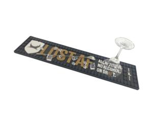 Tapis de bar en caoutchouc gaufré avec logo, antidérapant, durable, pour café, service, maison, bar, bureau – Meilleur prix - Product Image 5