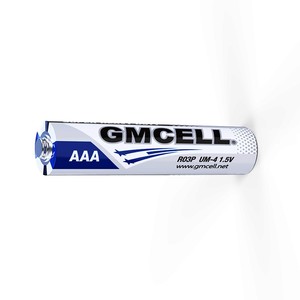 Batería de Carbono GMCELL, Venta Caliente en China, R03P 1.5v R03 Um4 Aaa, Batería de Zinc de Carbono, Celda Seca - Product Image 5