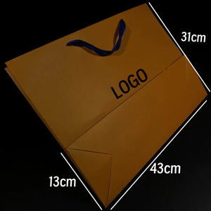 Custom Brand Printed Specialty Handheld <b>Paper</b> Gift Bags Wholesale Manufacturer for Luxury Belts & Luggage Accessories - Product Image 6