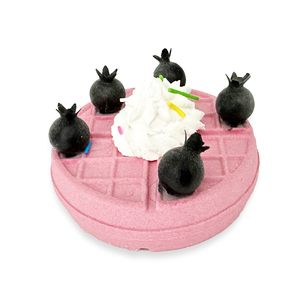 Bombe de bain biologique personnalisée, faite à la main, pétillante, gaufre de marmelade, hydratante et apaisante pour enfants et adultes - Product Image 5