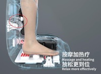 Appareil de massage des jambes à pression d'air et chaleur de la marque ZHENGQI