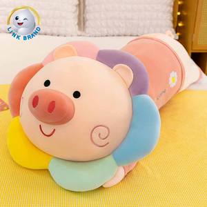 Juguete de Peluche de Cerdo Adorable de Primera Calidad, Animal de Peluche, Cerdo <span class=keywords><strong>Dudu</strong></span> Rosa, Almohada <span class=keywords><strong>para</strong></span> un Sueño Confortable - Product Image 3