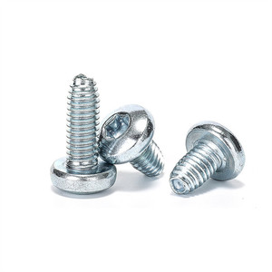 Tornillo de seguridad autorroscante galvanizado Grado 4.8, cabeza Torx de seis lóbulos, rosca trilobular, tornillo de conformación por rodadura M3 M3.5 12mm - Product Image 5
