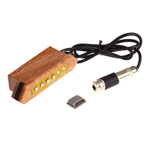 Pastilla para Guitarra Acústica de Madera Clásica, Pastilla para Boca de Guitarra FP-06, para Piezas y Accesorios de Guitarra - Product Image 1