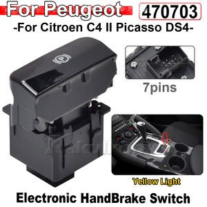 <span class=keywords><strong>Peugeot</strong></span> 3008 5008 Citroen C4 II Picasso Grand DS4 Interrupteur de frein à main électronique Frein de stationnement 470706 470703 ABS Matériel populaire - Product Image 2