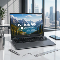 Ordinateur portable à usage général 15,6 pouces FHD avec processeur Intel N5030, 8 Go de RAM, 256 Go de SSD, Windows 11, GemiBook Plus