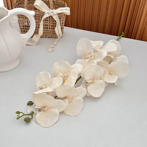 Flor Artificial de Orquídea Mariposa Ins9, Flor Elegante para Sala de Estar, Mesa de Comedor, Salón de Bodas, Decoración Floral Duradera - Product Image 5