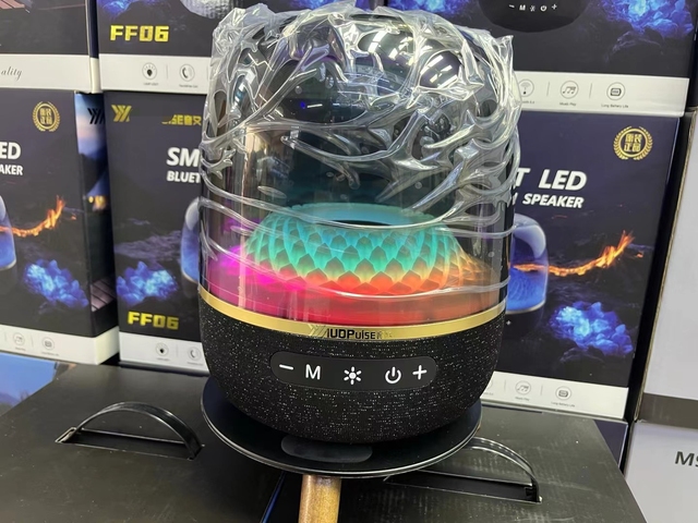 FF06 Speaker - High-Quality Home Speaker - Ultra-Low Frequency HIFI Wireless Desktop High-Quality Transparent Audio System FF06