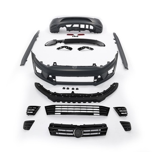 K-SEEK accesorios del coche de parachoques delantero y trasero Assy Kit de cuerpo para <span class=keywords><strong>VW</strong></span> <span class=keywords><strong>Polo</strong></span> <span class=keywords><strong>WRC</strong></span> 2010-2017 - Product Image 1