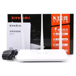 Smart Tenda F3 300mbps 2.4GHz 5dBi External Antenna Stable Wifi Router with English Software