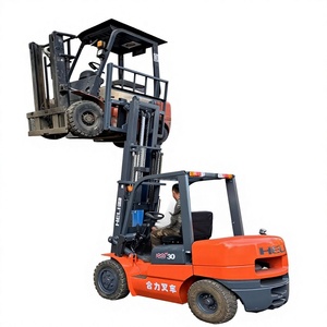 Montacargas HELI CPCD30 Diésel Usado Original de 3 Toneladas, 3 Etapas, 3m de Altura de Elevación, Tracción 4x4, Gran Capacidad de Trabajo, Precio de Fábrica Económico - Product Image 1