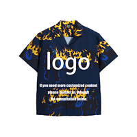 T-shirts pour hommes à imprimé tatouage panthère flamme style old school, décontractés, graphiques, de haute qualité, style hawaïen