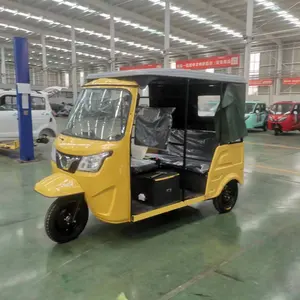 OEM Tuk Tuk Dijual Roda 3 Bajaj Becak Roda Tiga Dewasa untuk Tamasya Mobil Aki Otomatis Taksi Sepeda Roda Tiga Bermotor