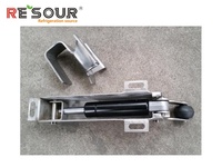 RESOUR Ferme-porte automatique DC-2000SS robuste en acier inoxydable pour réfrigérateur, congélateur, chambre froide et entrepôt frigorifique