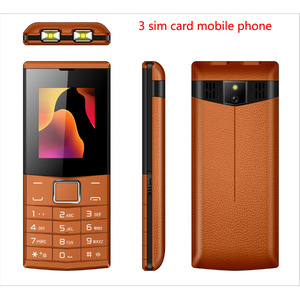 Cổ Phiếu Sẵn Sàng Tính Năng Tốt Nhất Điện Thoại Với 3 Khe Cắm Thẻ Sim Bàn Phím Đơn Giản Mở Khóa Ba Sim Điện Thoại Di Động Nhà Cung Cấp Giá Cả Phải Chăng - Product Image 5