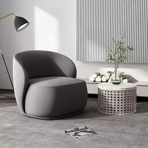 Silla <span class=keywords><strong>De</strong></span> Sala <span class=keywords><strong>De</strong></span> estar, sofá perezoso para el hogar, silla Poltrona, muebles nórdicos para sala <span class=keywords><strong>De</strong></span> estar, silla <span class=keywords><strong>De</strong></span> terciopelo con acento, Sillones modernos - Product Image 3