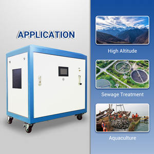 AERTI Nieuwe Grote Capaciteit Aquacultuur Zuurstofgenerator 20 <span class=keywords><strong>Lpm</strong></span> 93% O2 <span class=keywords><strong>Concentrator</strong></span> met Metalen Behuizing 220V - Product Image 4