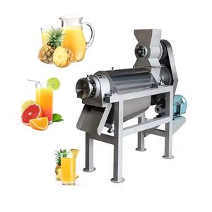 Industrial <b>Juice</b> <b>Extractor</b> Ginger <b>Juice</b> <b>Extractor</b> Spiral Cold Press Juicer Commercial Electric Automatic Citrus Peach Juicer - Product Image 3
