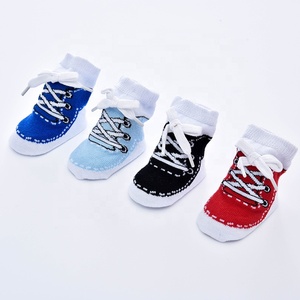 Hot Koop 4 Pairs Een <span class=keywords><strong>Set</strong></span> Pvc Box Pakket Peuter <span class=keywords><strong>Baby</strong></span> Jongens Meisjes Katoen Schattige <span class=keywords><strong>Baby</strong></span> Sokken - Product Image 3