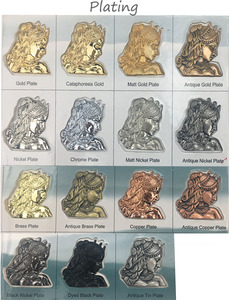 เข็มกลัดโลหะรูปมังกร 3 มิติ แบบกำหนดเอง ทำจากโลหะผสมสังกะสีเคลือบสีโบราณ พิมพ์ลายด้วย UV ชุบทอง พร้อมตัวล็อกแม่เหล็ก - Product Image 6