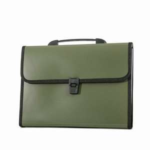 PP Buckle Handle Accordion Bag <b>Folder</b> A4 FC 13-Grid <b>Document</b> Organizer Office Receipts File Student Exam Paper Holder - Product Image 5