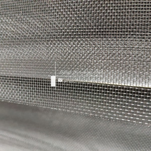 Anti-poussière En Acier Inoxydable Enduit de Poudre Noire de Maille D'écran De Fenêtre - Product Image 4