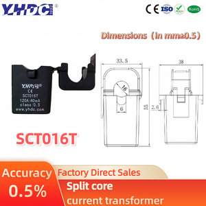 Sct016t Split-Core hiện tại biến áp | 0.2-0.5% chính xác, 10-120a AC, điện áp/hiện tại đầu ra - Product Image 6