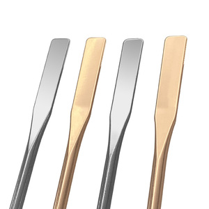 Metal Beauty Spatula Nail Polish Mixing Stick Cosmetic Foundation Scraper for Salon Makeup Supplies - Product Image 3