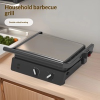 Grille-pain panini électrique professionnel miniature RSC Custom pour la santé, machine à pain panini, grille-pain panini, grille-pain à sandwich PG009