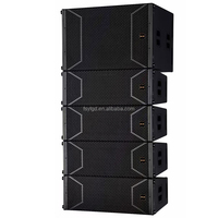 Altavoz Line Array de 2000W, Sistema de Sonido para Exteriores, Unidades de Audio Profesional de 2x12 Pulgadas, Subwoofer de 2x12 Pulgadas