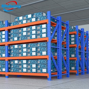 Estantería Multifuncional de 400 kg de Carga, Estantería Resistente, Estanterías de Almacén, Estanterías de Almacenamiento - Product Image 6