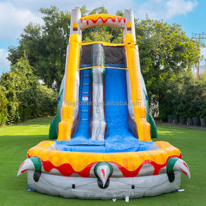 Tobogán Inflable de 6 m de Altura con <span class=keywords><strong>Piscina</strong></span> de Agua - Product Image 5